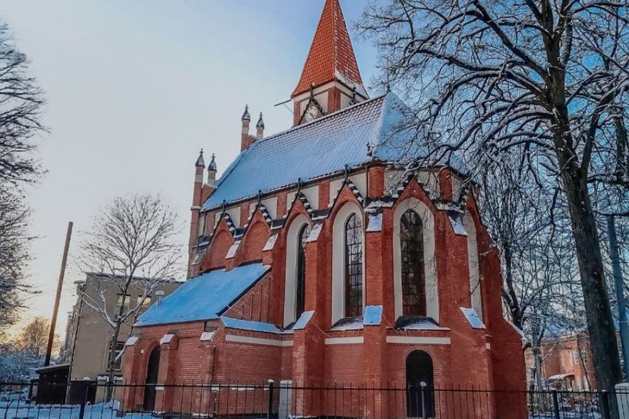 Весна в Амалиенау — европейском уголке Калининграда