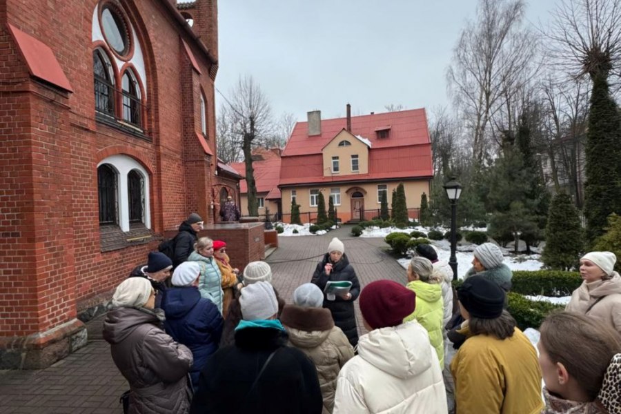 По историческому району Понарт в Калининграде