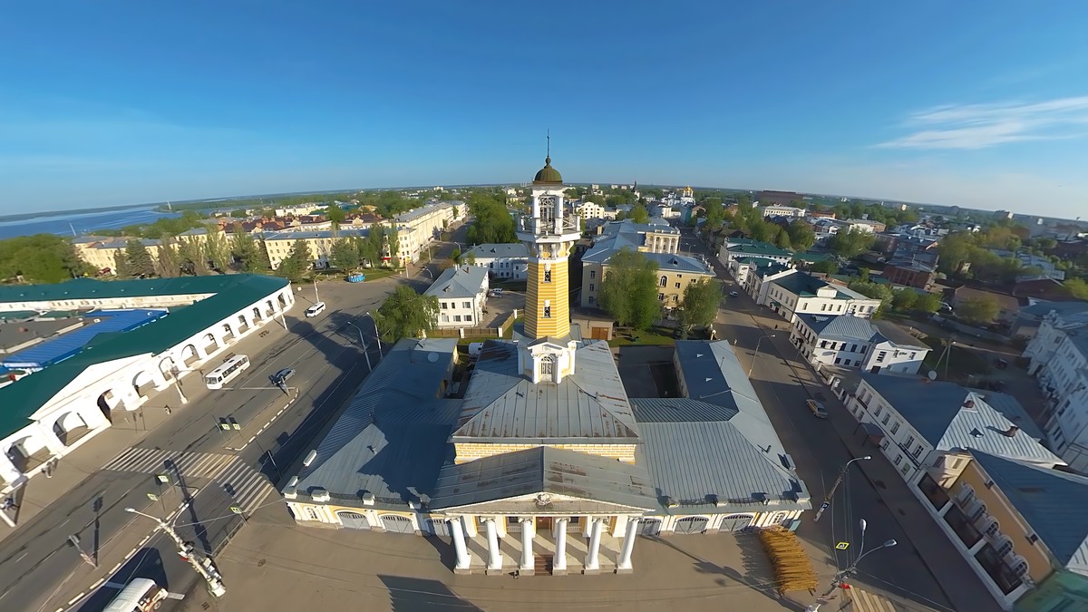 VR-полёт над Костромой: от стереоскопов 19 века до современных технологий