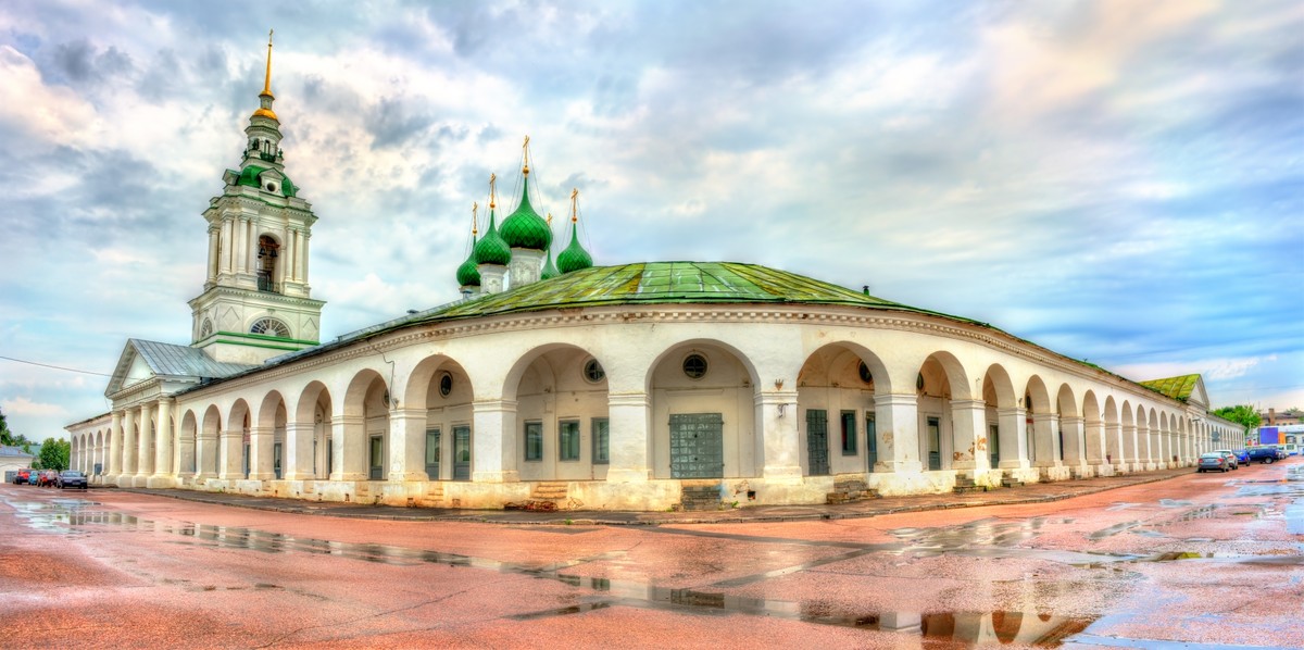 Кострома: прогулка по центру и подъём на колокольню