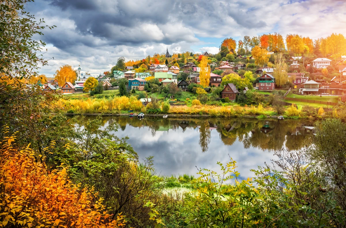Плёс — от крепости до курорта