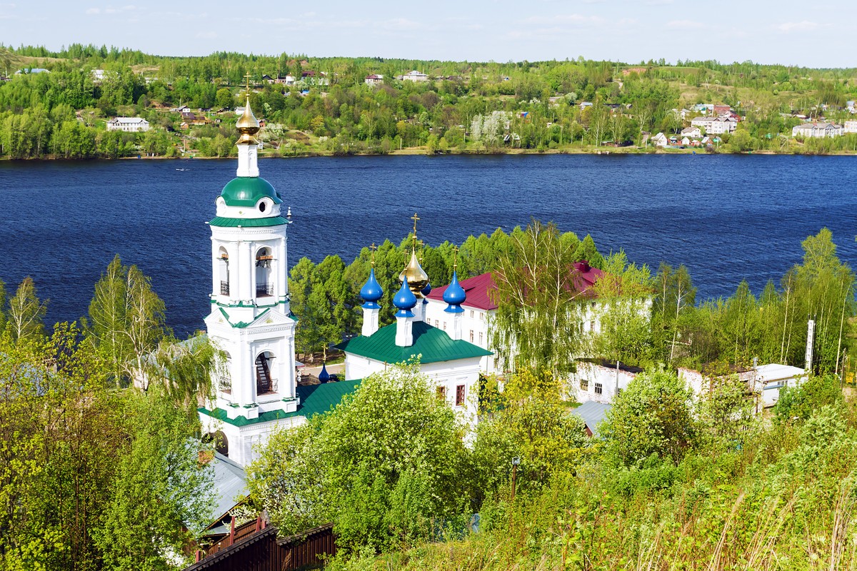 Плёс — город, где заблудилось время