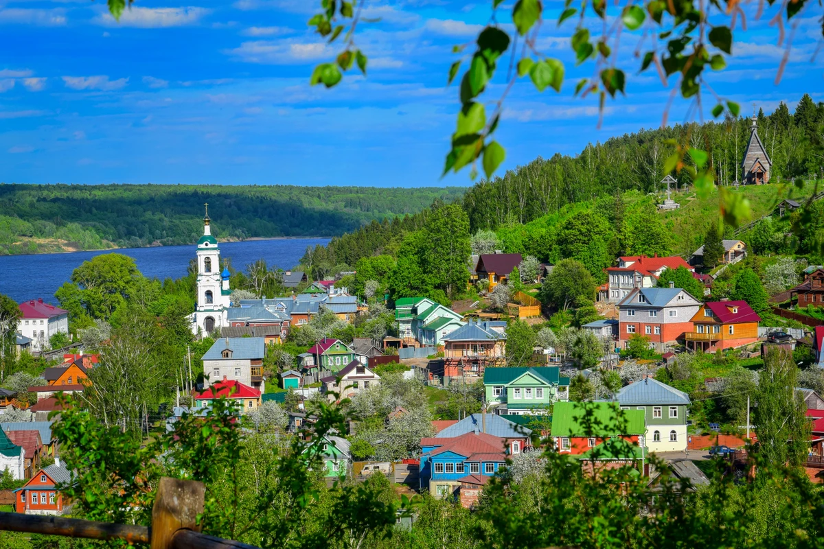 Плёс глазами Левитана