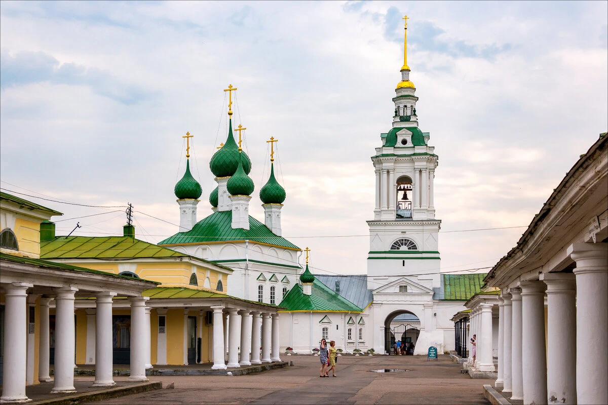 Кострома старинная, купеческая, душевная