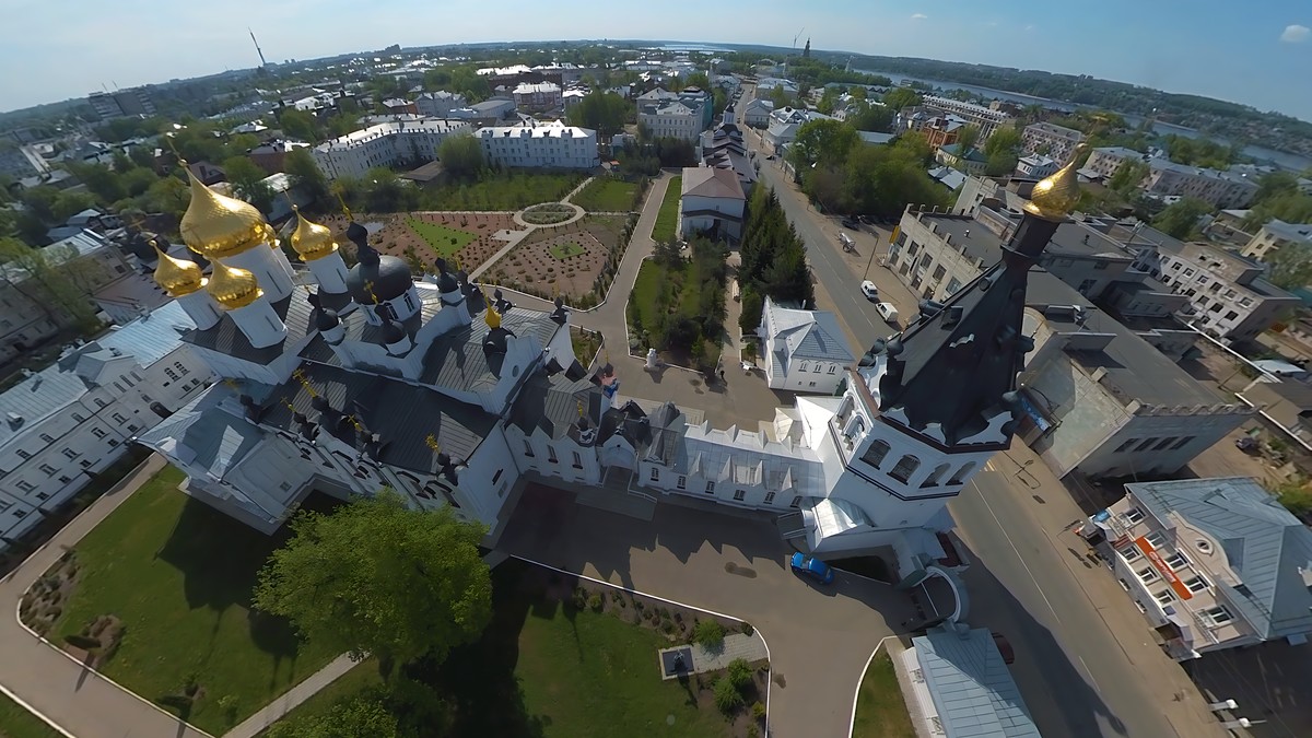 VR-полёт над Костромой: от стереоскопов 19 века до современных технологий