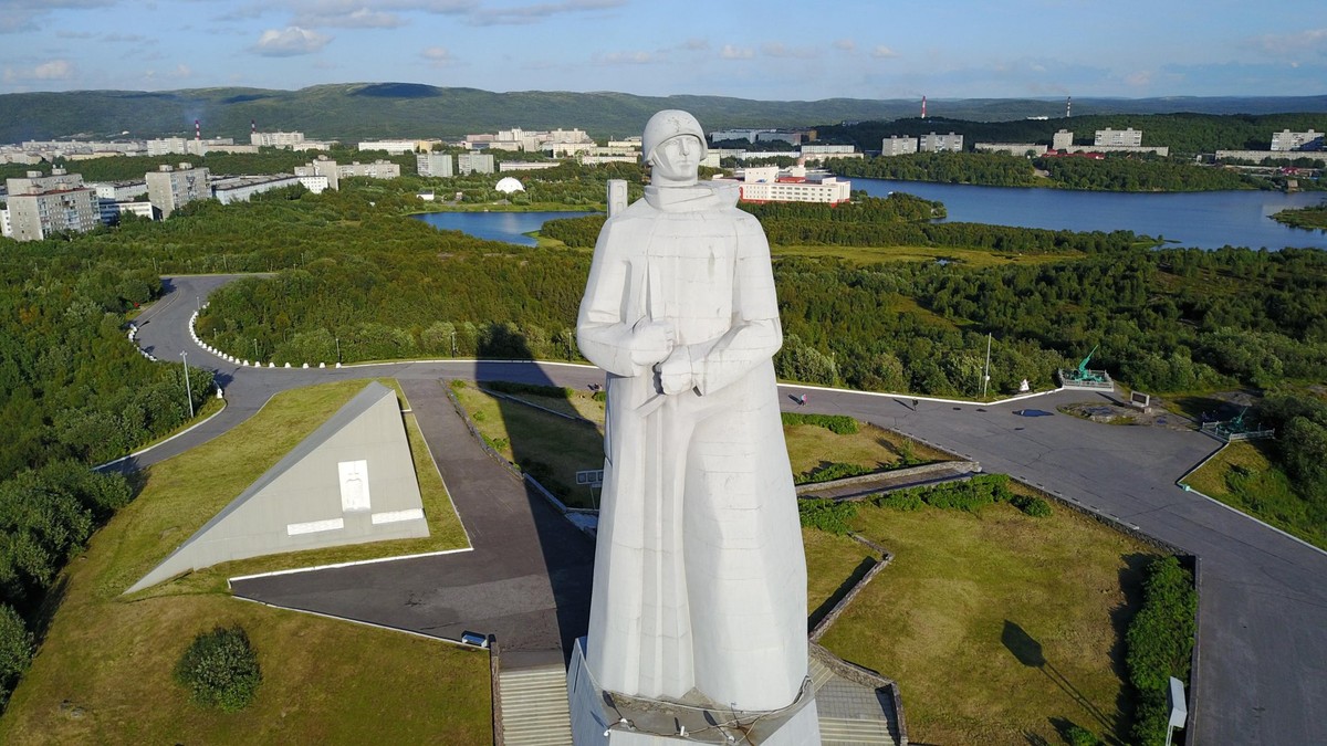 История Мурманска с высоты Зелёного мыса