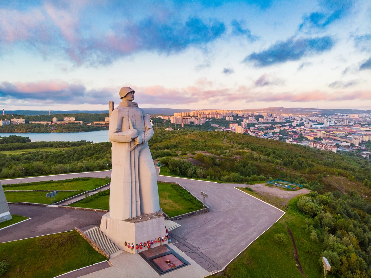 История Мурманска с высоты Зелёного мыса