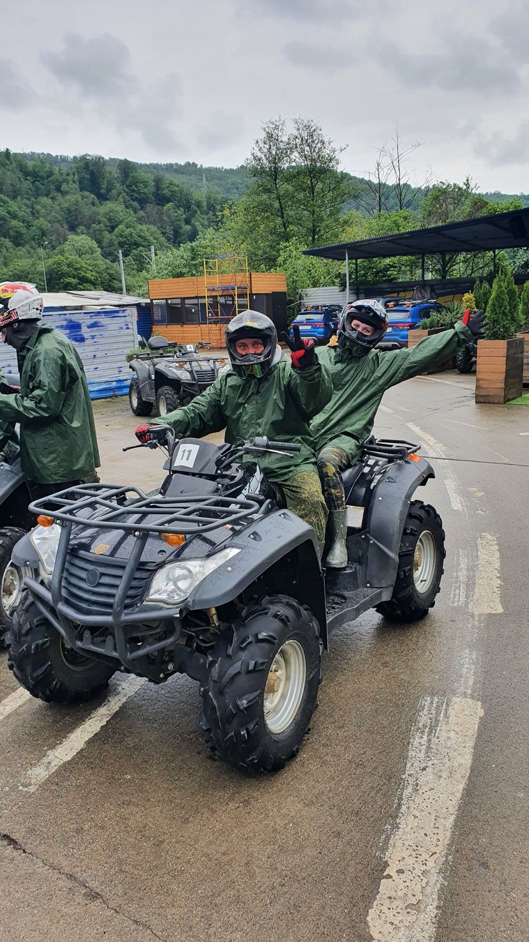 Поездка на квадроцикле в Красной Поляне