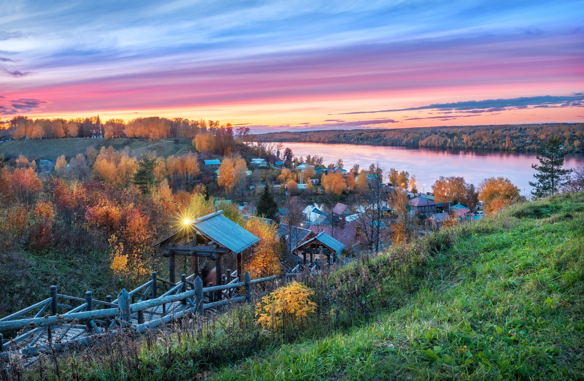 Плёс глазами Левитана