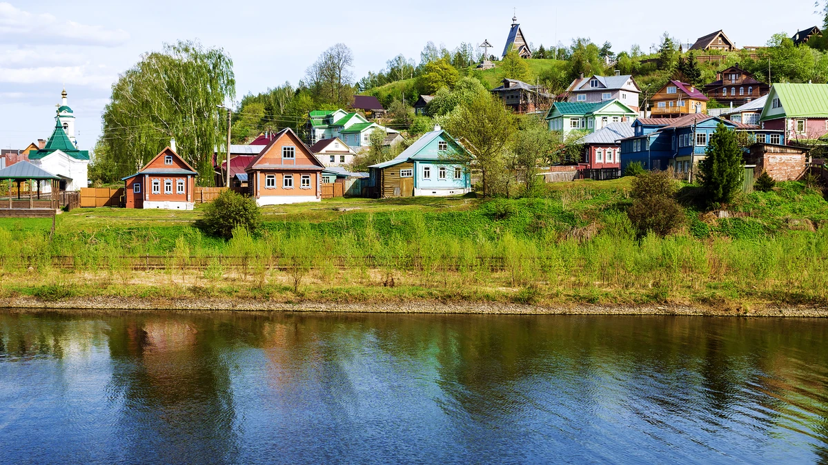 Плёс — город, где заблудилось время