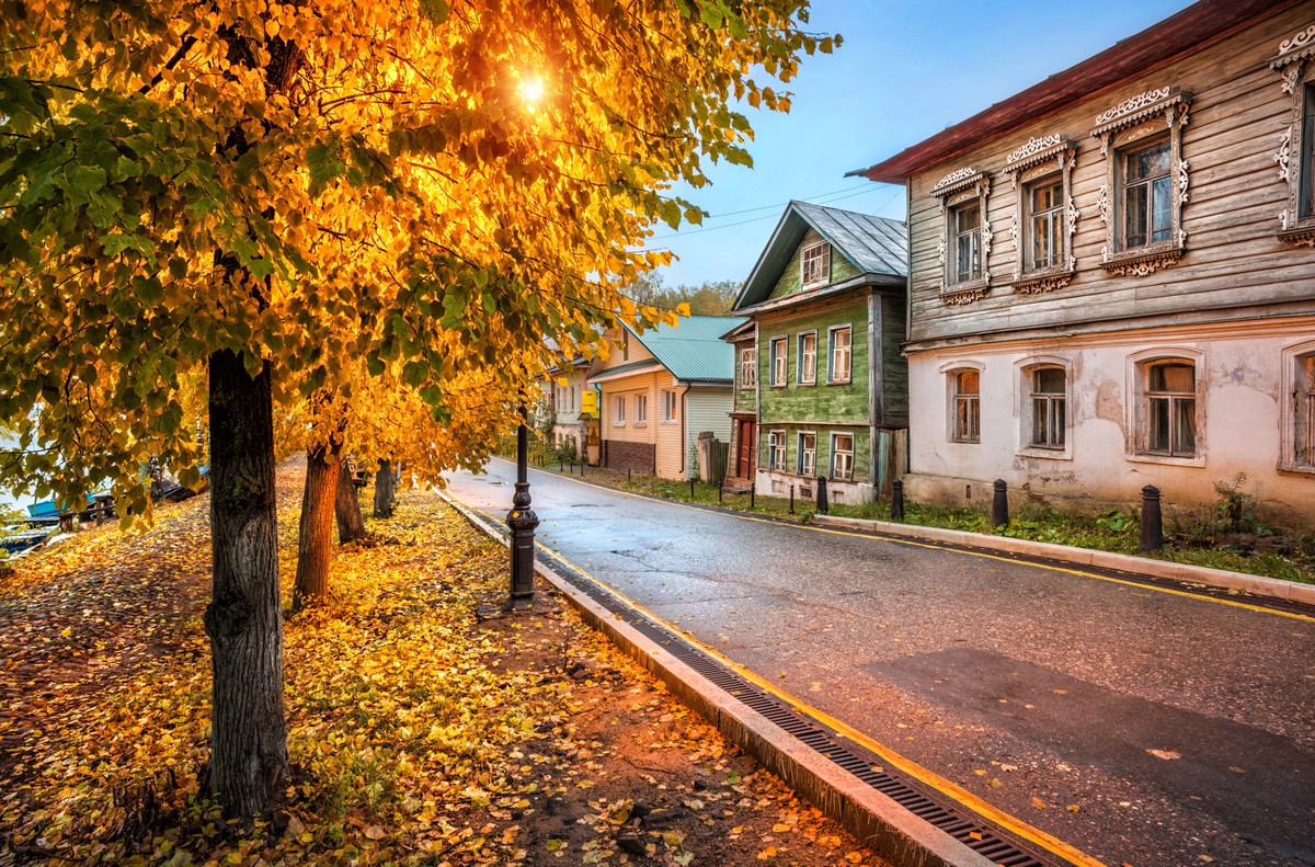 Плёс — город, где заблудилось время